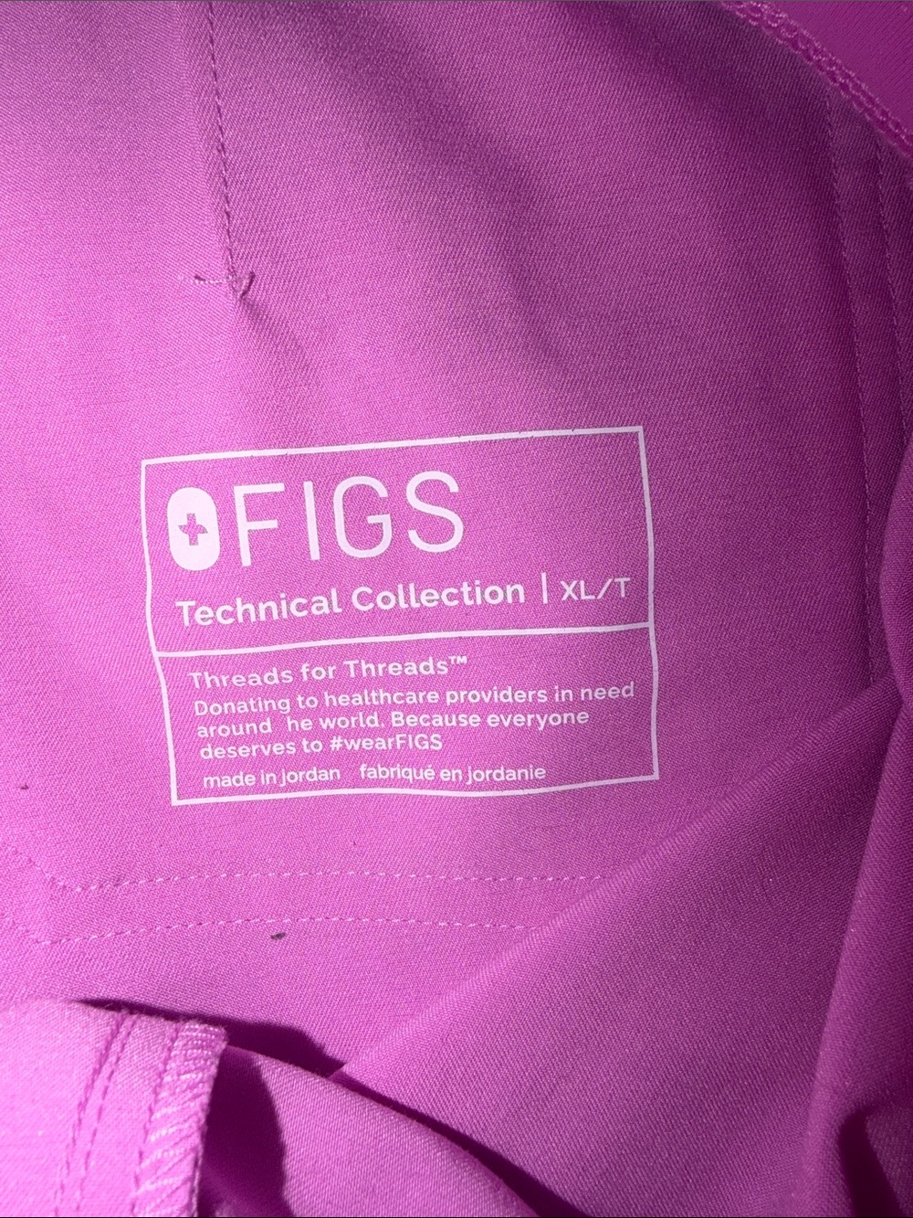 Figs Women’s Scrub Set: Catarina Scrub Top Livingston High-Rise Straight Leg - Picture 5 of 6